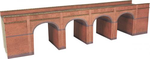 PN140 Metcalfe N scale Red Brick Viaduct